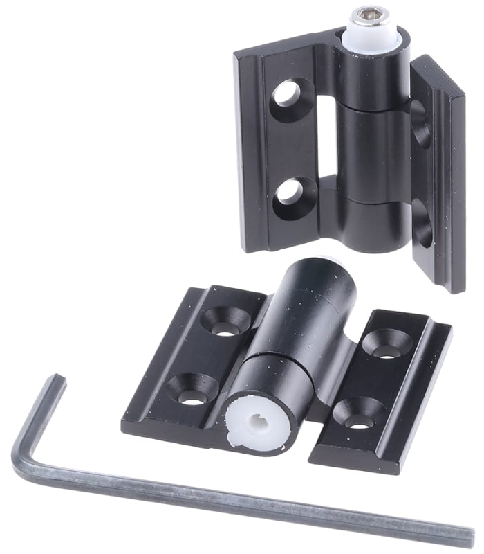 Pinet Aluminium Friction Hinge Screw Fixing 30mm x 35mm x 3mm
