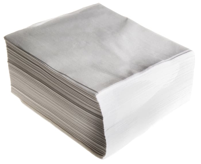 Chemtronics Coventry Econowipes Dry Cleanroom Wipes, Bag of 300, 230 x 230mm