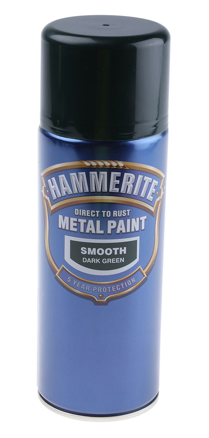 Hammerite 400ml Green Smooth Spray Paint