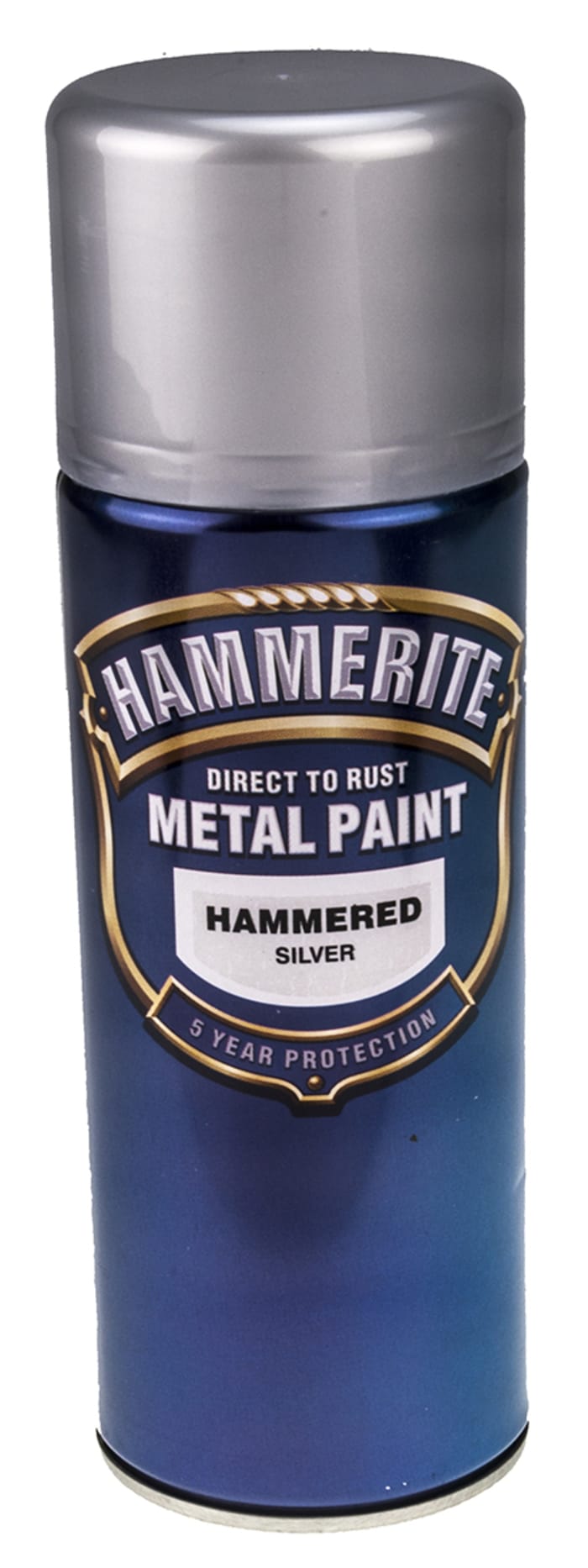 5084783 Hammerite Hammerite 400ml Silver Hammered Spray Paint 407 9460 Rs Components