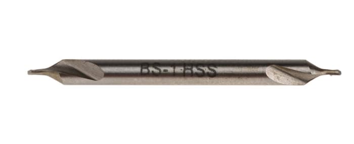 RS PRO HSS double ended centre drill, 1.2mm Diameter, 45mm Overall