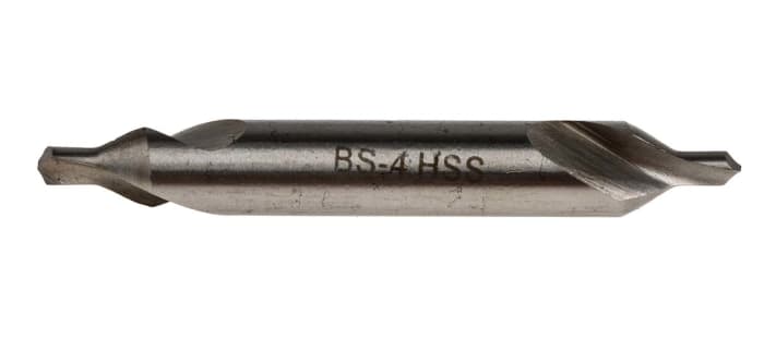 RS PRO HSS double ended centre drill, 3.2mm Diameter, 57mm Overall