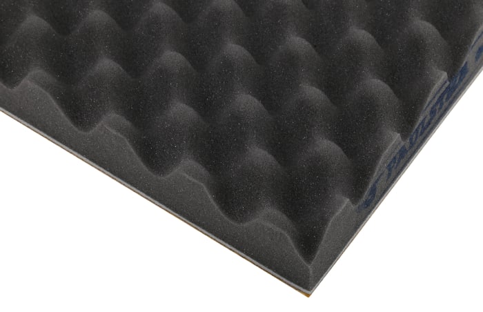Paulstra Hutchinson Adhesive PUR Foam Acoustic Insulation, 700mm x 500mm x 50mm
