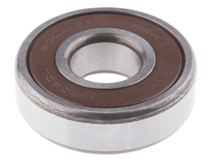 NSK 6304DDU Single Row Deep Groove Ball Bearing- Both Sides Sealed 20mm I.D, 52mm O.D