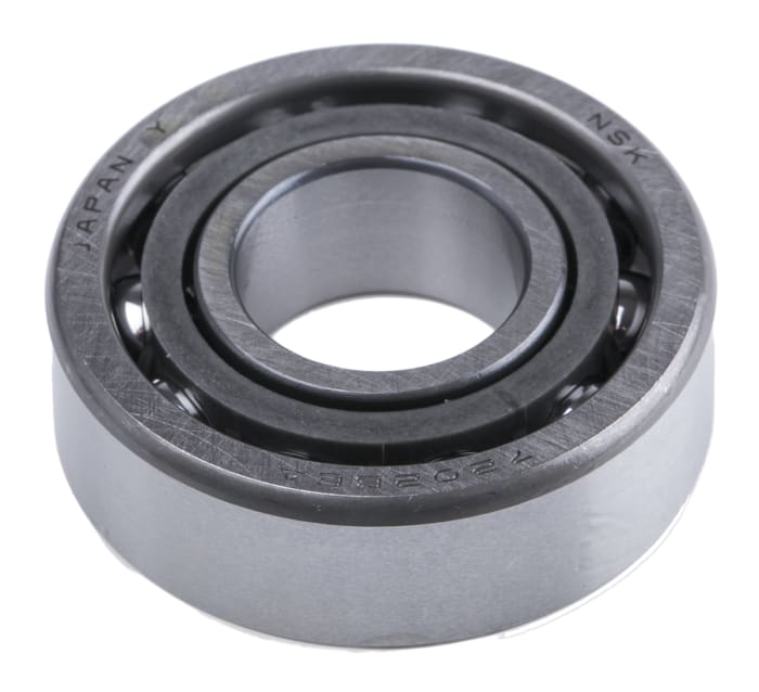 NSK 7202BEAT85 Single Row Angular Contact Ball Bearing- Open Type 15mm I.D, 35mm O.D