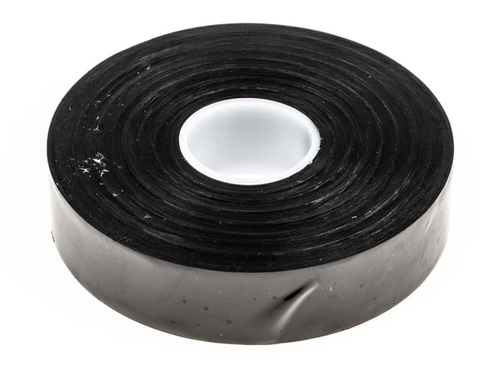 Ruban isolant RS PRO AT80 en PVC Noir 33m x 19mm x 0.15mm