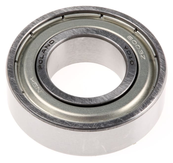 NSK 6003ZZ Single Row Deep Groove Ball Bearing- Both Sides Shielded 17mm I.D, 35mm O.D