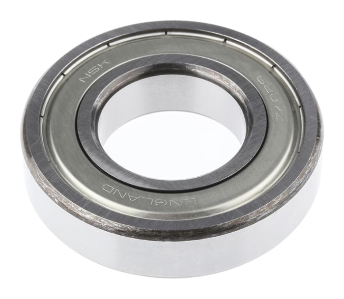 NSK 6207ZZ Single Row Deep Groove Ball Bearing- Both Sides Shielded 35mm I.D, 72mm O.D