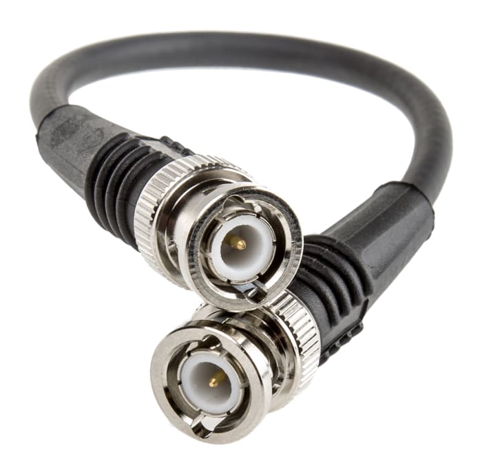 TE Connectivity, 250mm, RG58 Coaxial, Terminated50 Ω