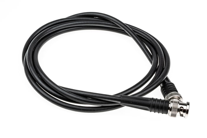 TE Connectivity Male BNC to Male BNC, 1.5m, RG58 Coaxial, Terminated50 Ω