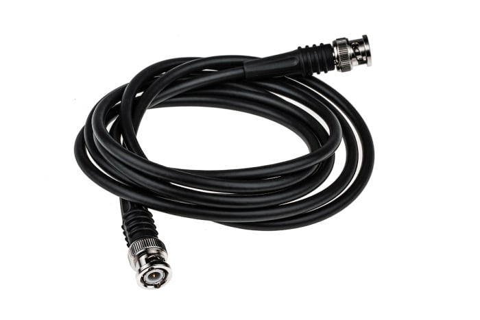 Câble coaxial TE Connectivity, RG58, BNC, / BNC, 2m