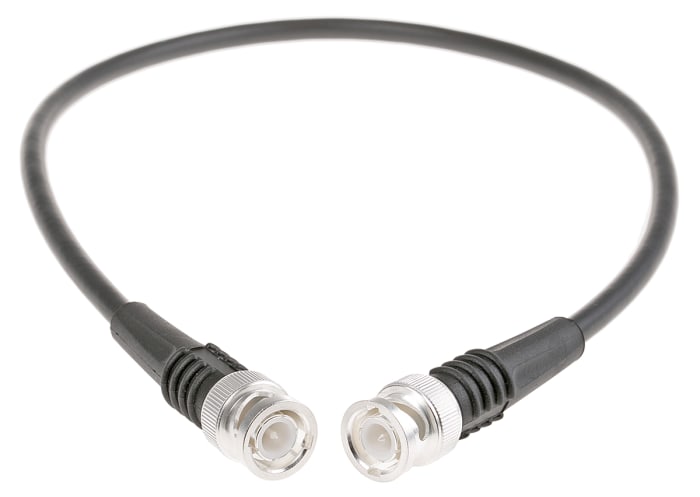 Câble coaxial TE Connectivity, RG58, BNC, / BNC, 500mm
