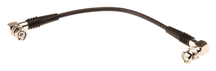 TE Connectivity Male BNC to Male BNC, 250mm, RG58 Coaxial, Terminated50 Ω