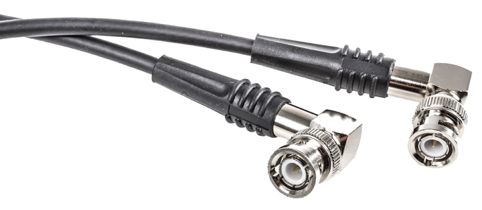 TE Connectivity Male BNC to Male BNC, 1.5m, RG58 Coaxial, Terminated50 Ω