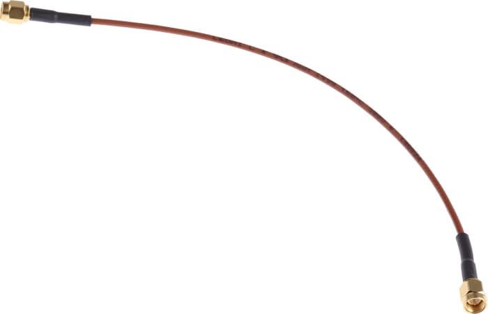 Cable coaxial RG316 TE Connectivity, 50 Ω, con. A: SMA, Macho, con. B: SMA, Macho, long. 250mm