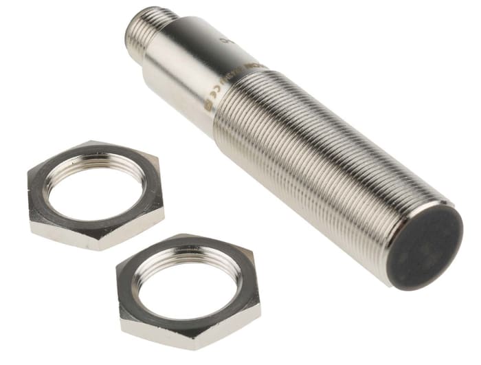 BALLUFF Inductive Threaded Barrel Proximity Sensor, M18, 5 mm Detection, PNP NO, 10 → 30 V dc