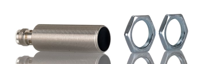 BALLUFF Inductive Threaded Barrel Proximity Sensor, M18, 5 mm Detection, PNP NO, 12 → 30 V dc