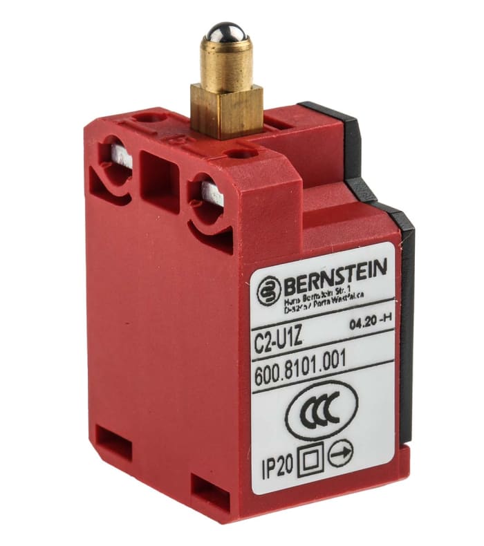 Bezpečnostní spínač, řada: C2 NO/NC včetně ovladače v podobě ovladače Radius Laminát