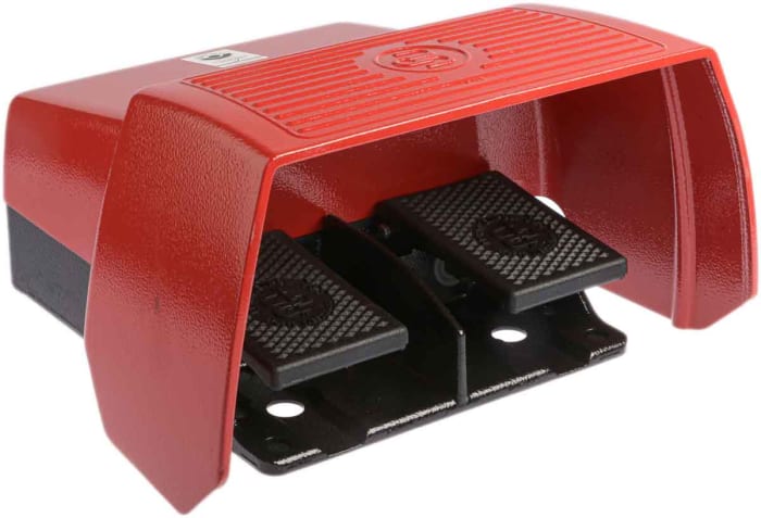 Bernstein AG Foot Switch Momentary Foot Switch - Aluminium Case Material, 2NO/2NC