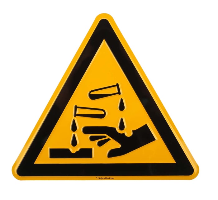 Wolk Hazardous Substances Hazard Warning Sign
