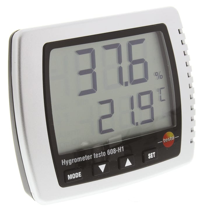 Testo 608 H1 Digital Hygrometer 3 RH Accuracy 50 C Max 95 RH Max