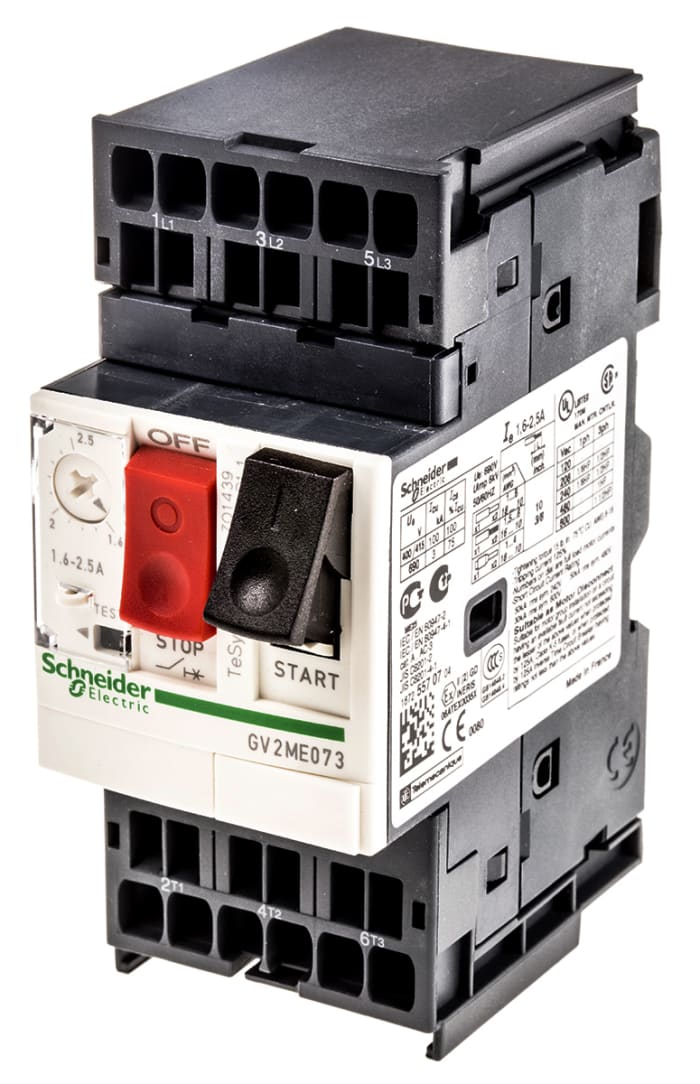 Schneider Electric 1.6 → 2.5 A TeSys Motor Protection Circuit Breaker