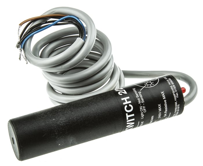 Snímač přiblížení 25 mm Válec bez závitu 5 A 24 V ac/dc IP67 60Hz