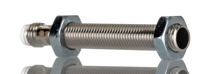 BALLUFF Inductive Threaded Barrel Proximity Sensor, M8, 4 mm Detection, PNP NO, 10 → 30 V dc