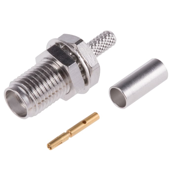 R124312120W Radiall | Radiall SMA-COM Series Panel Mount Female SMA, 50 ...