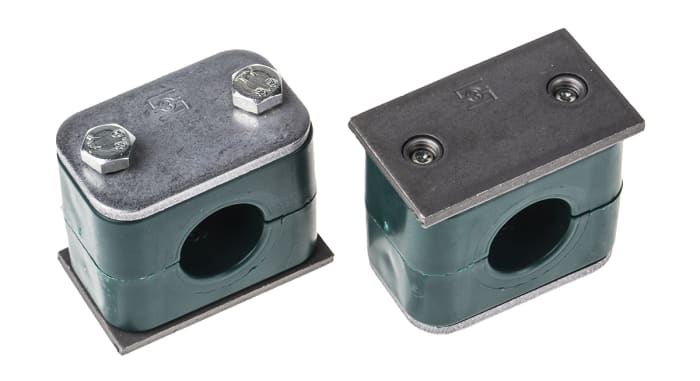 RS PRO Single Tube Clamp for 19mm tube