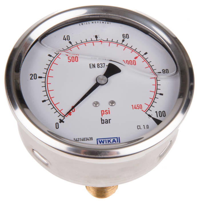 Wika pressure hot sale gauge