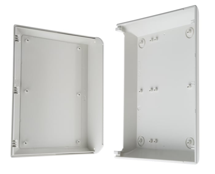 Boîtier pupitre OKW Comtec en ABS Blanc, 150 mm x 200 mm x 62,8 mm