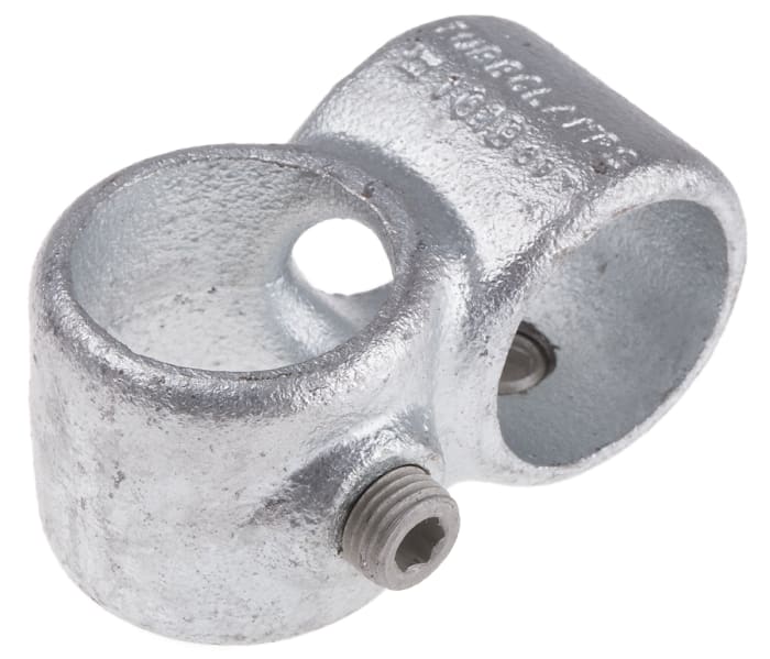RS PRO 1/4 in BSP 90° Connector, Connecting Component, Strut Profile Type 1, Round Tube Size 33.7 mm