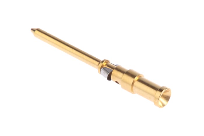 HARTING Han Contacts Male 10A Crimp Contact Minimum Wire Size 0.75mm² Maximum Wire Size 0.75mm² for use with Heavy Duty
