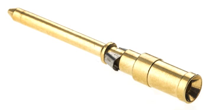 HARTING Han Contacts Male 10A Crimp Contact Minimum Wire Size 1.5mm² Maximum Wire Size 1.5mm² for use with Heavy Duty