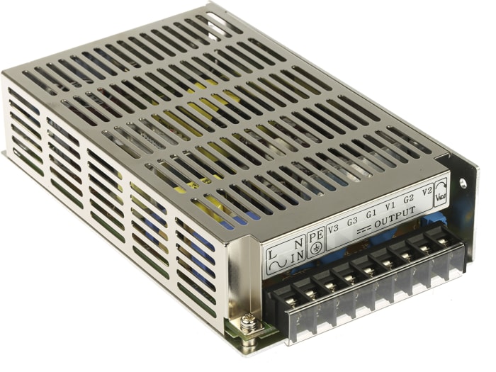 TRACOPOWER Embedded Switch Mode Power Supply SMPS, TXL 060-0533TI, 5 V dc, ±15 V dc, 1 A, 3 A, 7 A, 60W, Triple Output,