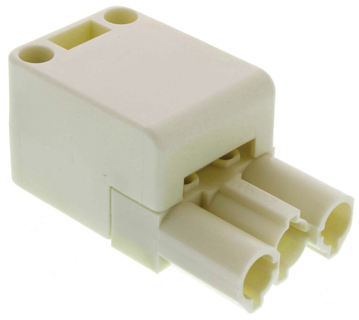Wieland GST18 Series Terminal Blocks, 3-Pole, Male, Cable Mount, 16A