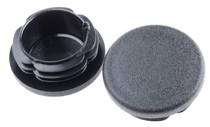 Zátka trubky kruhového průřezu Zátka kruhové trubice barva Černá do trubice o průměru 40mm, pasuje do profilu: 40 mm