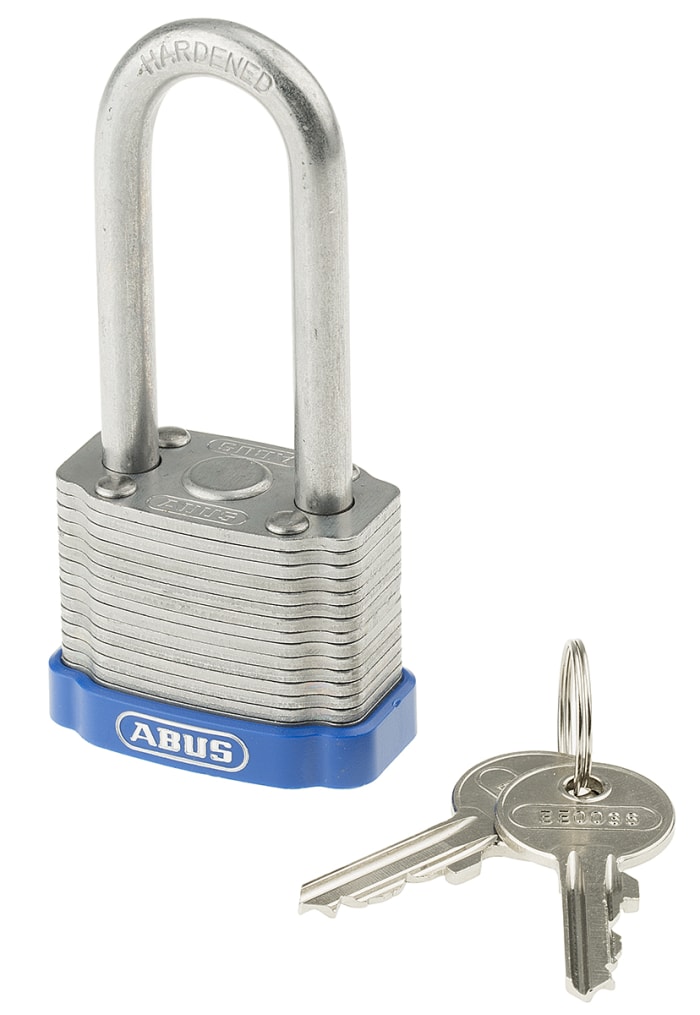 Candado de Acero ABUS, llaves similares, Ø de grillete 6.7mm, color Gris, para Interior, exterior