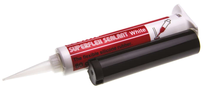 Mastic Loctite SI 5130, Blanc, Seringue 80 g, Acétoxy, +250°C max