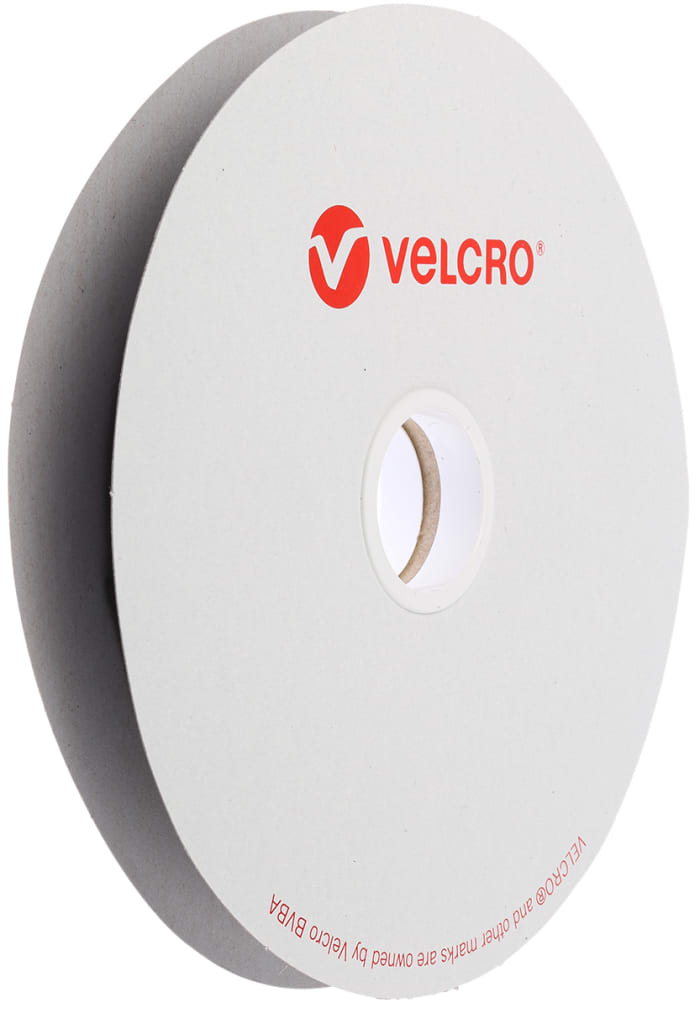 Velcro Black Hook & Loop Tape, 20mm x 10m
