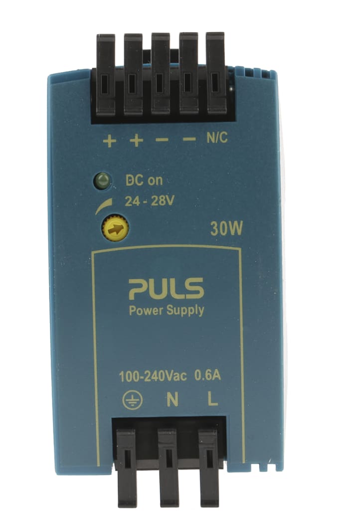 Alimentation pour rail DIN PULS, série MiniLine MLY, 24V c.c.out 1.3A, 30W