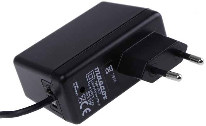 Adaptér AC/DC, výstup: 16V dc, počet výstupů: 1 AC/DC adaptér 750mA 12W, Typ C