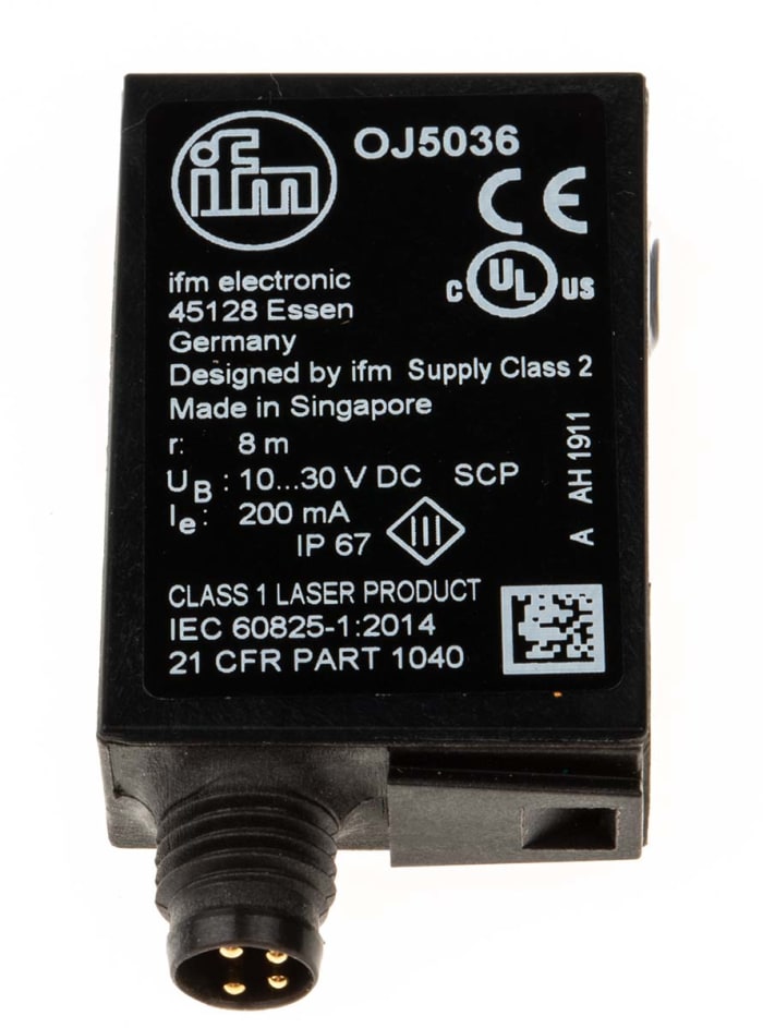 OJ5036 ifm electronic ifm electronic Retroreflective Photoelectric