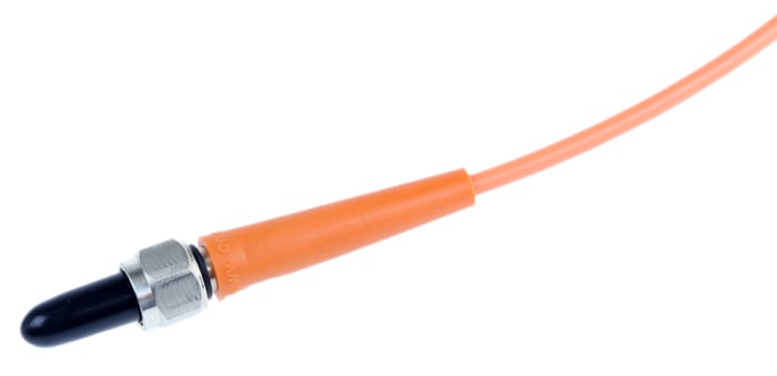 RS PRO SMA to SMA Simplex Multi Mode Fibre Optic Cable, 0.2mm, 2m