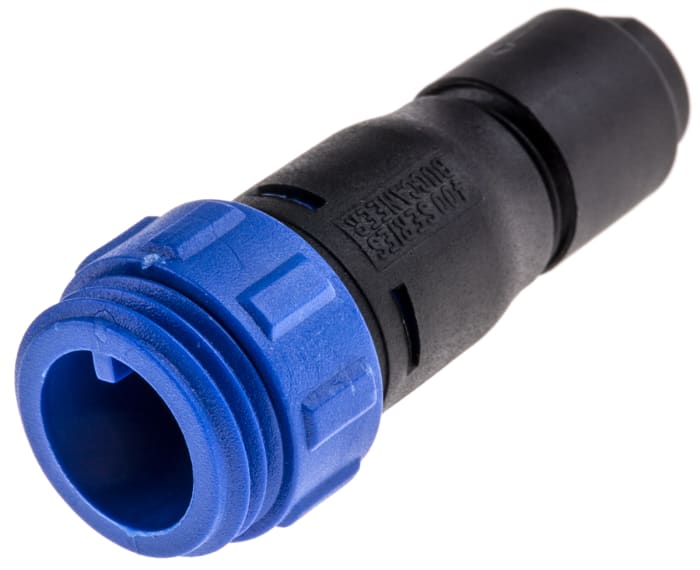 Connecteur circulaire Bulgin série Buccaneer 400, Miniature, 3 contacts, Montage sur câble