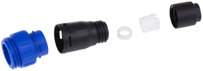 Bulgin Circular Connector, 8 Contacts, Cable Mount, Miniature Connector, Plug, Male, IP68, Buccaneer 400 Series