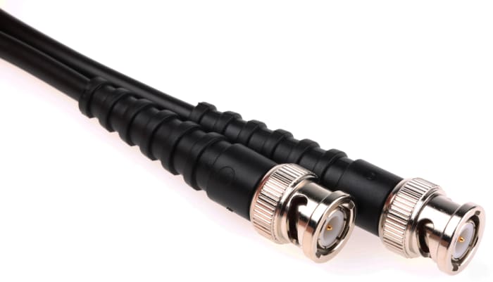 Câble coaxial RG58 mâle-mâle droit BNC