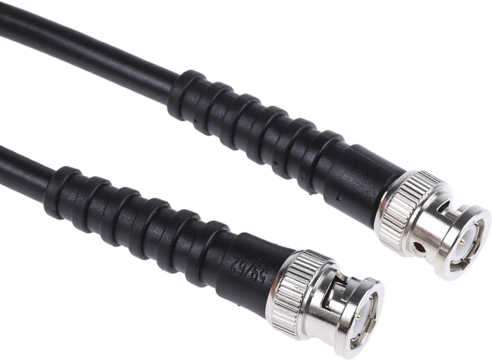 RS PRO Male BNC to Male BNC, 500mm, RG59 Coaxial, Terminated75 Ω