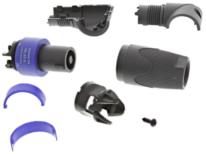Right angle speakon clearance